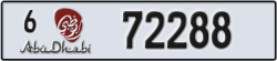 abu dhabi - code - 6 - number -72288