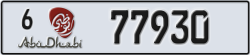 abu dhabi - code - 6 - number -77930