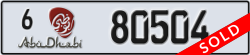 abu dhabi - code - 6 - number -80504