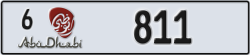 abu dhabi - code - 6 - number -811