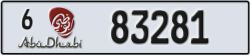abu dhabi - code - 6 - number -83281