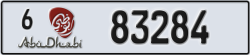 abu dhabi - code - 6 - number -83284