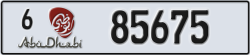 abu dhabi - code - 6 - number -85675