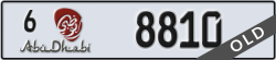 abu dhabi - code - 6 - number -8810