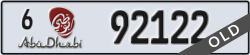 abu dhabi - code - 6 - number -92122