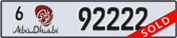 abu dhabi - code - 6 - number -92222