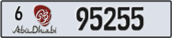 abu dhabi - code - 6 - number -95255