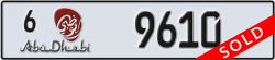abu dhabi - code - 6 - number -9610
