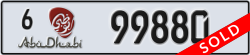 abu dhabi - code - 6 - number -99880