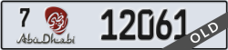 abu dhabi - code - 7 - number -12061