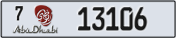 abu dhabi - code - 7 - number -13106