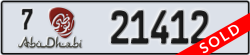 abu dhabi - code - 7 - number -21412
