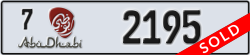 abu dhabi - code - 7 - number -2195
