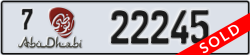 abu dhabi - code - 7 - number -22245