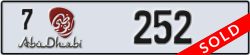 abu dhabi - code - 7 - number -252