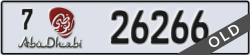 abu dhabi - code - 7 - number -26266