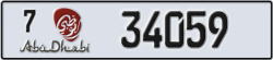 abu dhabi - code - 7 - number -34059