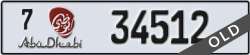 abu dhabi - code - 7 - number -34512