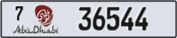 abu dhabi - code - 7 - number -36544