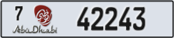 abu dhabi - code - 7 - number -42164