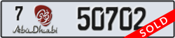 abu dhabi - code - 7 - number -50702