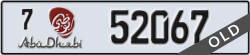 abu dhabi - code - 7 - number -52067