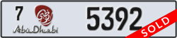 abu dhabi - code - 7 - number -5392