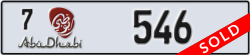 abu dhabi - code - 7 - number -546