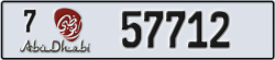 abu dhabi - code - 7 - number -57712