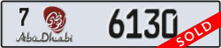 abu dhabi - code - 7 - number -6130