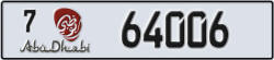 abu dhabi - code - 7 - number -64006