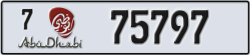 abu dhabi - code - 7 - number -75797