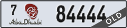 abu dhabi - code - 7 - number -84444