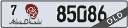 abu dhabi - code - 7 - number -85086