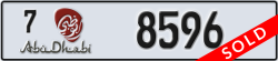 abu dhabi - code - 7 - number -8596