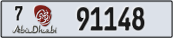 abu dhabi - code - 7 - number -91148