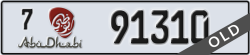 abu dhabi - code - 7 - number -91310
