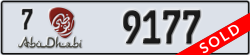 abu dhabi - code - 7 - number -9177