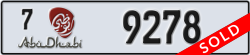abu dhabi - code - 7 - number -9278