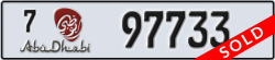 abu dhabi - code - 7 - number -97733