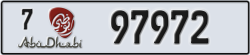 abu dhabi - code - 7 - number -97972