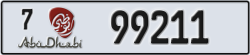 abu dhabi - code - 7 - number -99211