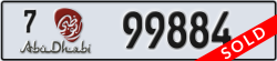 abu dhabi - code - 7 - number -99884