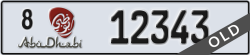 abu dhabi - code - 8 - number -12343