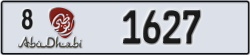abu dhabi - code - 8 - number -1627