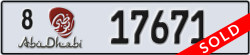 abu dhabi - code - 8 - number -17671