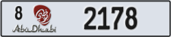 abu dhabi - code - 8 - number -2178