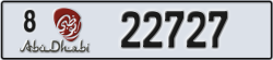 abu dhabi - code - 8 - number -22727