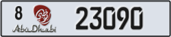 abu dhabi - code - 8 - number -23090
