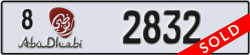 abu dhabi - code - 8 - number -2832